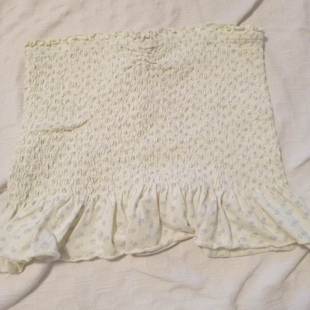 American Eagle Ditsy Floral Tube Top
